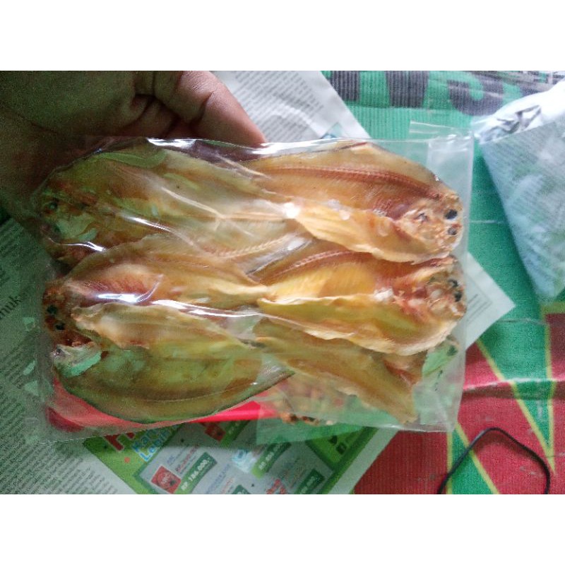 

ikan asin kerupuk bulu ayam 4 pcs