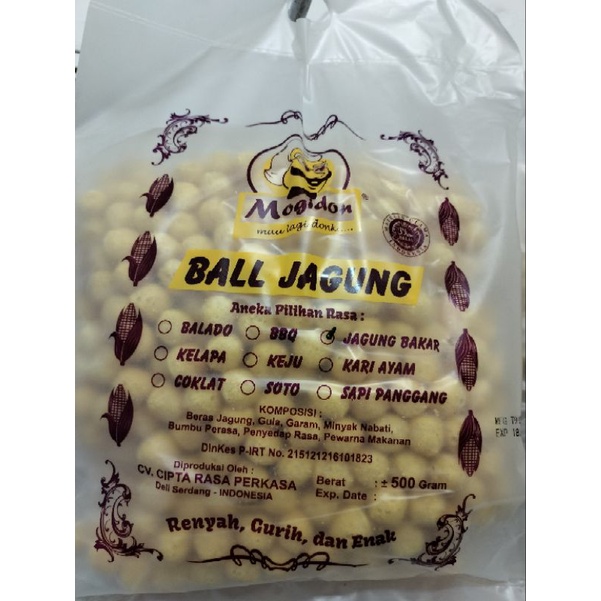 

MOGIDON CHIKI BALL JAGUNG