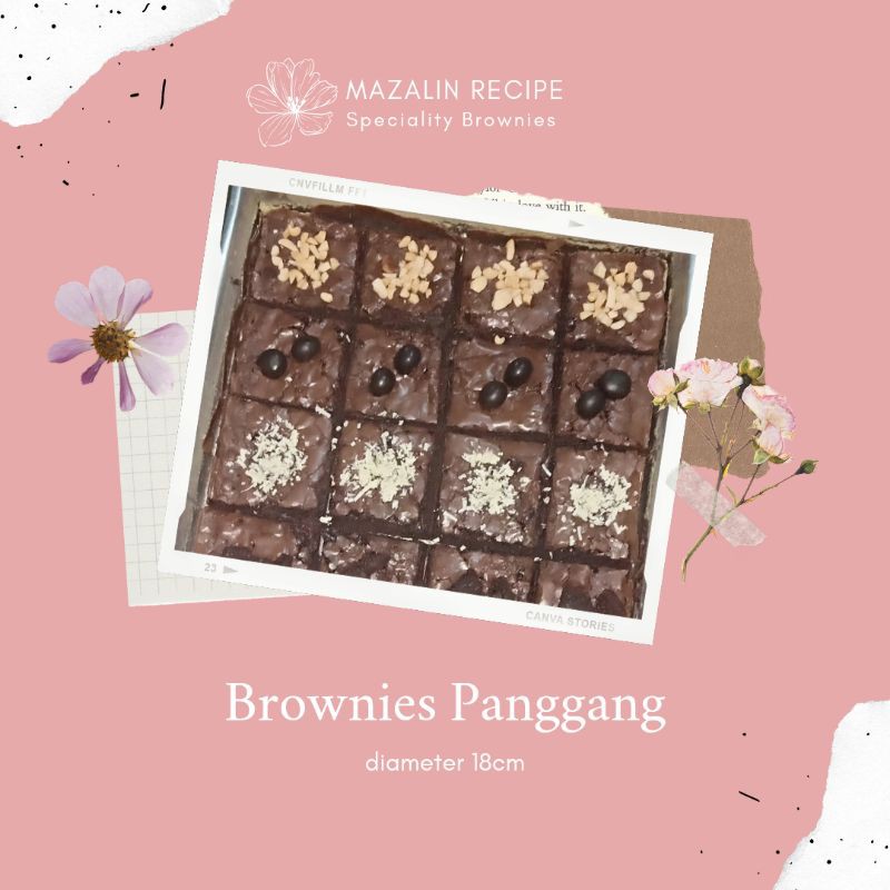 

Brownies panggang 18*18