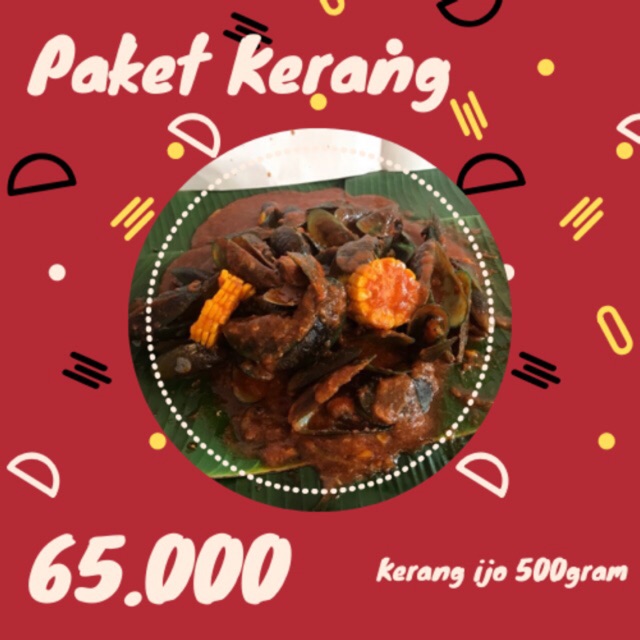 

Kerang Ijo Geprek