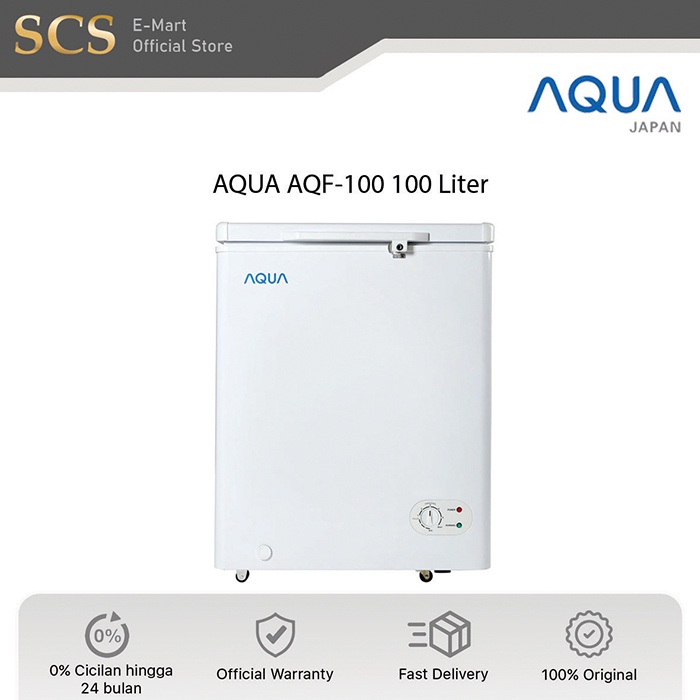 AQUA Chest Freezer AQF-100 | 100 Liter | AQF 100