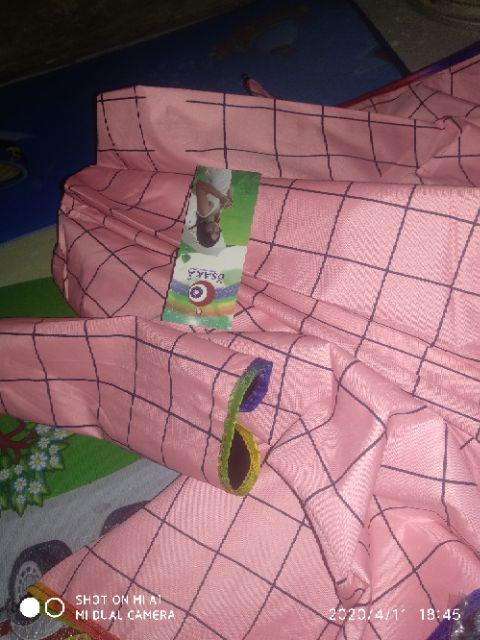 Payung Lipat 4 Fancy Karakter Premium Motif Kotak-kotak Merk Osaka Bw-119