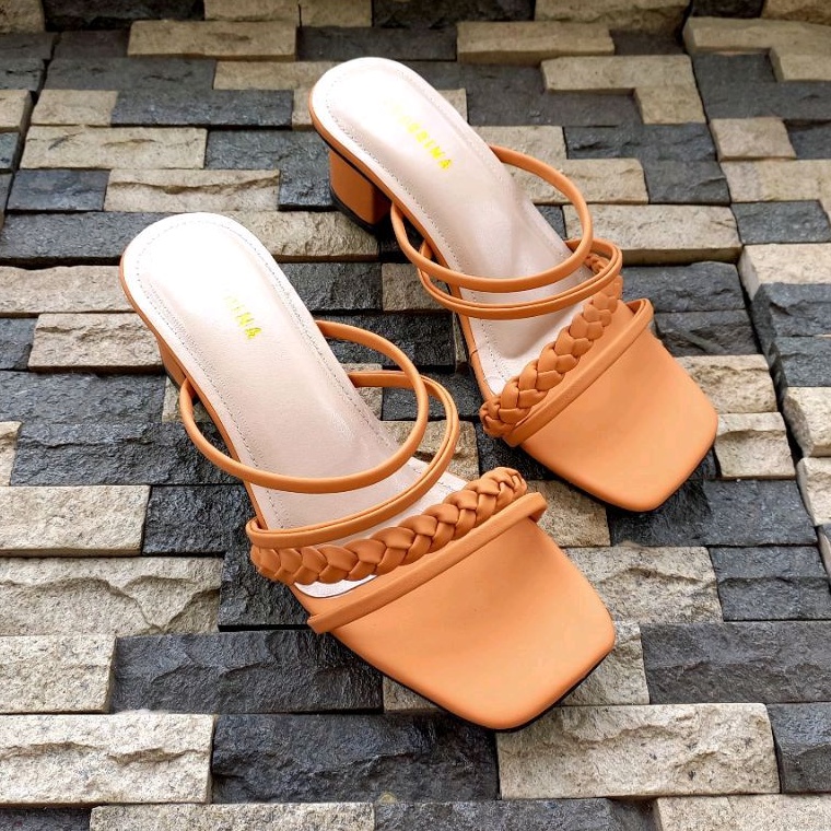 Shabrina Fiona Tan Sepatu Big Size Jumbo 41-45