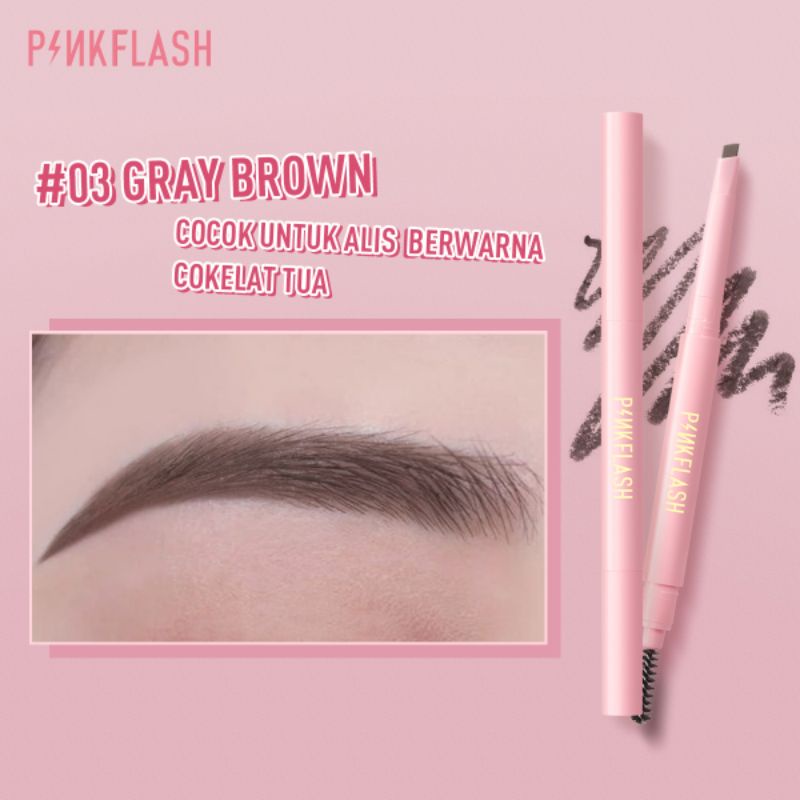 pinkflash waterproof auto eyebrow pencil