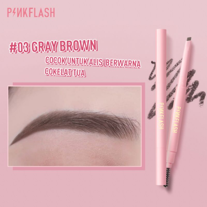 pinkflash waterproof auto eyebrow pencil