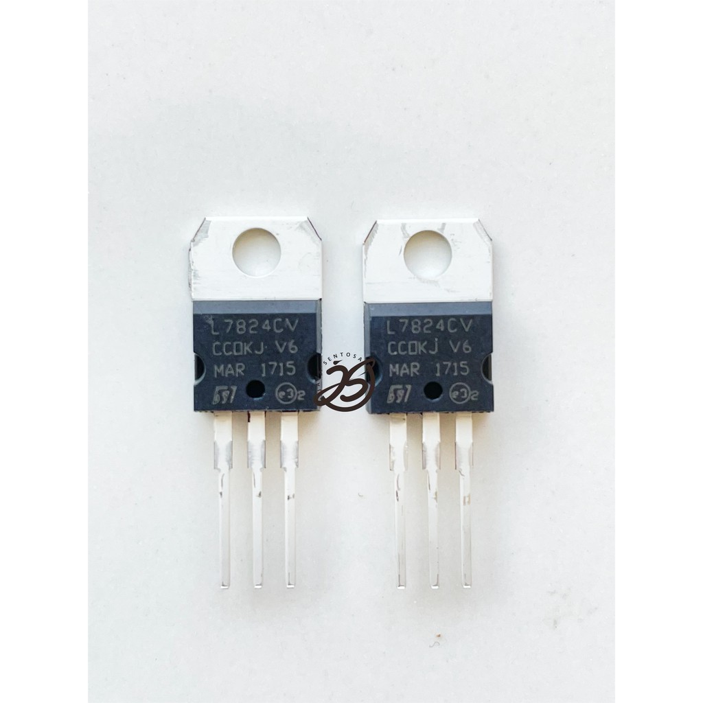 L7824 VOLTAGE REGULATOR TRANSISTOR L7824 L 7824 KWALITAS BAGUS