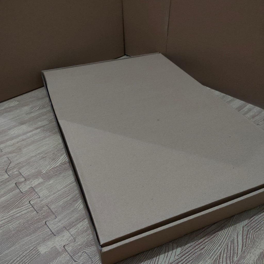 Karton Pizza Besar 60x40x4.5 cm LS Kardus/Karton/Polos/Hampers/Packing