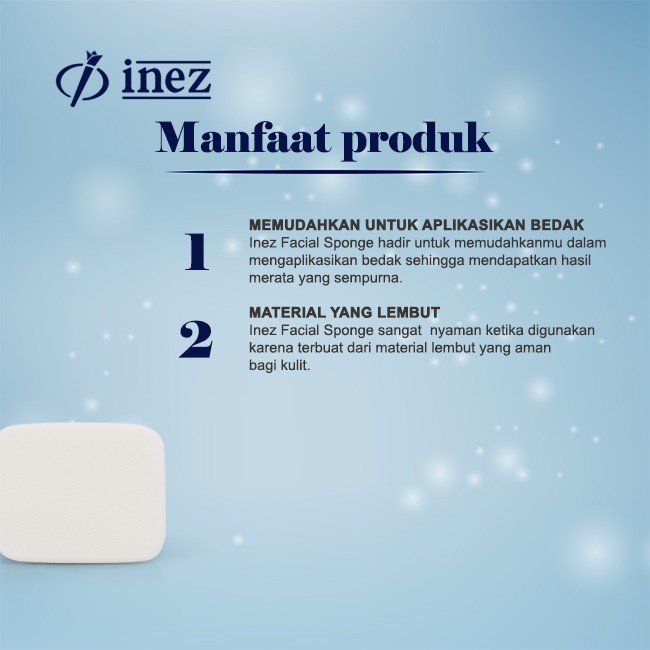 INEZ Facial Sponge - Spons Bedak