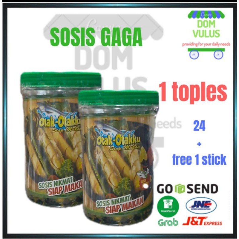 Jual Gaga Sosis Otak Otaku 1 Toples Shopee Indonesia