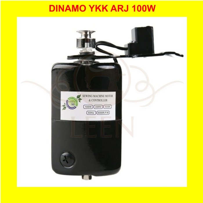 Dinamo Mesin Jahit YKK ARJ 100 Watt 100W Motor Klasik/Obras LEEN