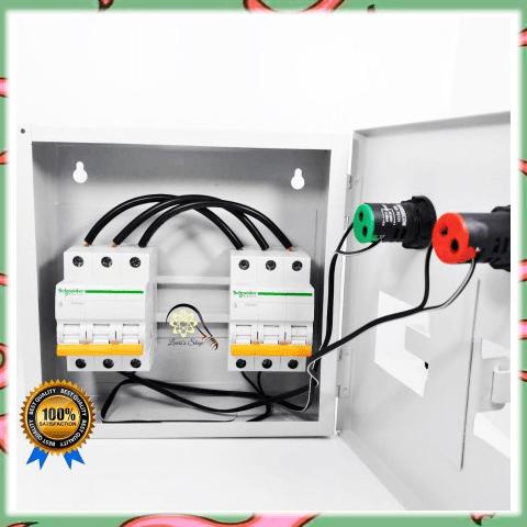 Panel Interlock Pln Genset Mcb 3 Phase Schneider Change Over Switch