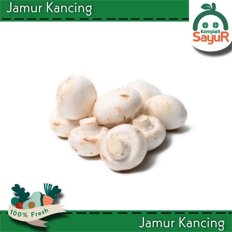 

Sayur Jamur Kancing / Kompos Segar 1 Pack