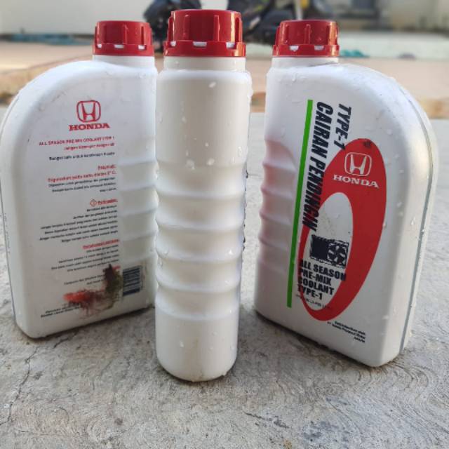 Cairan Radiator Coolant Original Honda 
Type -1 (all season) Pre-Mix Coolant.