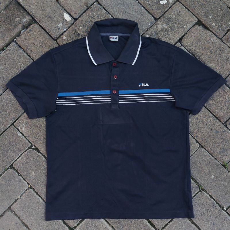POLO TSHIRT FILA SECOND BEKAS ORIGINAL