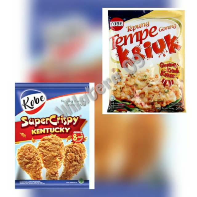 

Kobe Tepung Bumbu Tempe Kriuk / Super Crispy Kentucky