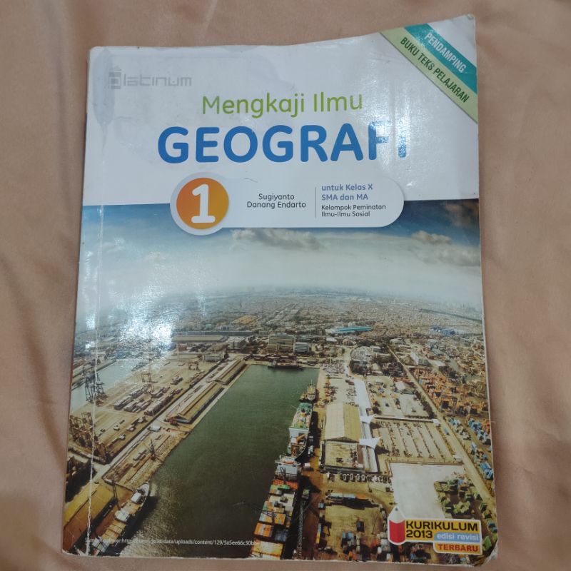 

Buku geografi SMA/MA Kelas X