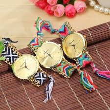 Jam Tangan Remaja & Wanita Tali Rajut Edge-Bird