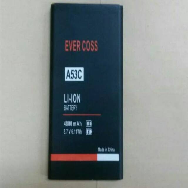 Baterai Batrai EVERCOSS A53C