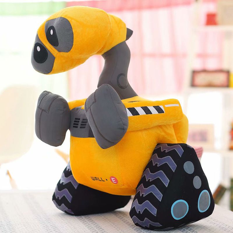 【Ready Stock】 30cm Creative Wall-E Robot Plush Toy Soft Stuffed Doll Cute Kids Gifts Toys