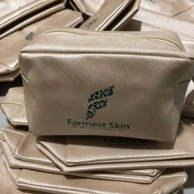 (BISA COD) DOMPET KOSMETIK/POUCH FARMEST SKIN