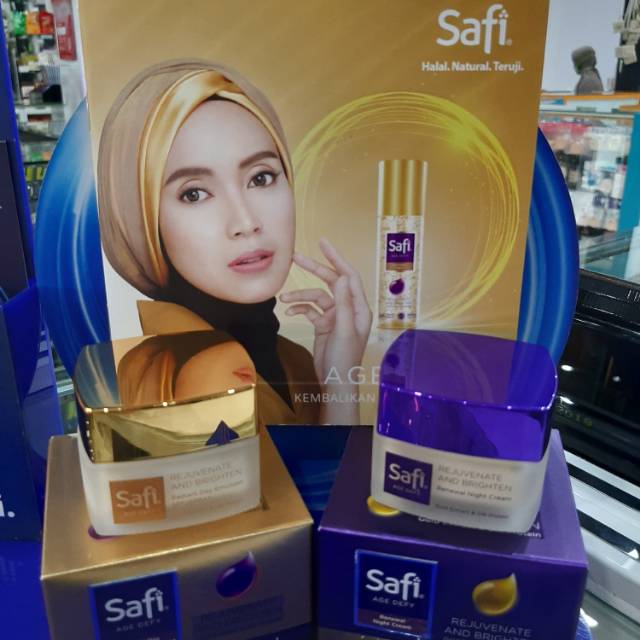 Paket cream safi age defy