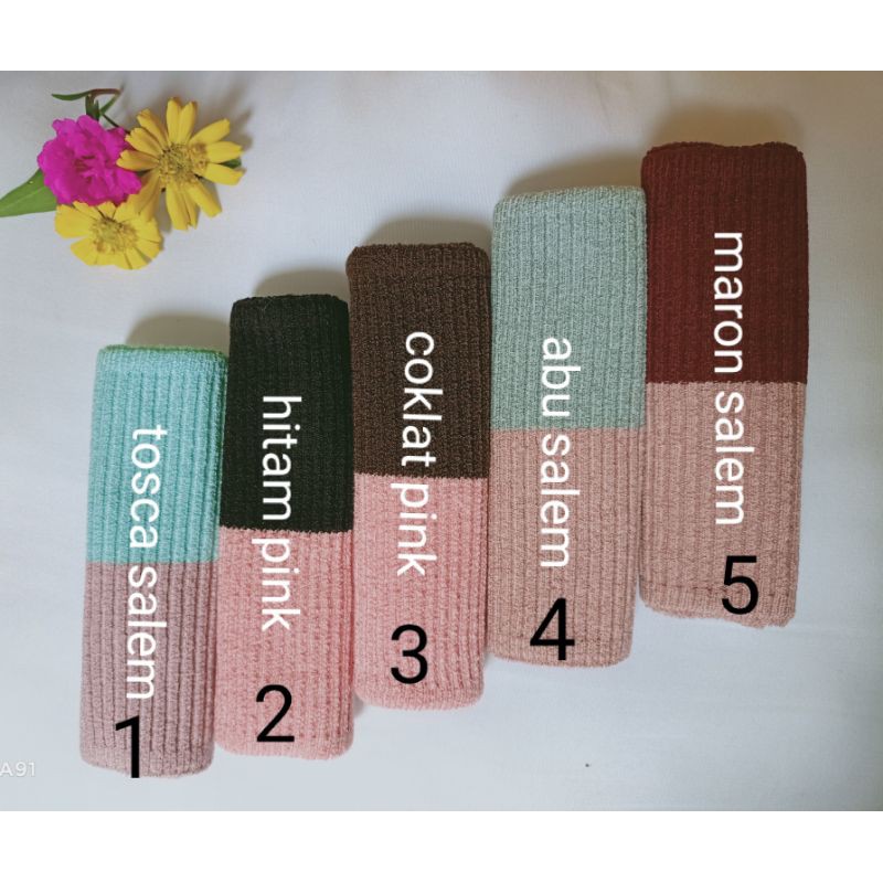 INNER RAJUT PREMIUM / INNER PREMIUM CIPUT RAJUT / BANDANA / CIPUT RAJUT 2 WARNA