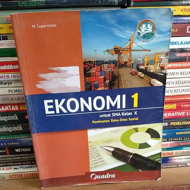 buku ekonomi untuk SMA kelas 10 edisi revisi 2016 quadra