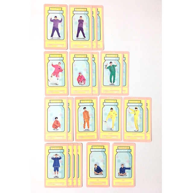 BTS 4th Muster Happy Ever After Cloudcard - RM Suga Jin J-Hope Jimin Jungkook Cloud Card HEA KR Kore