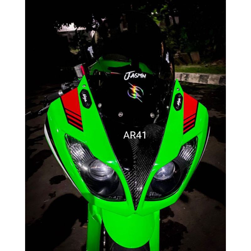 Mirror Blanking Cover Tutup Spion R&amp;G ninja 250 new ninja zx25r zx6r