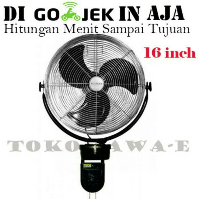 Kipas Angin Dinding Regency Tornado TW-16 16 Inch - Kipas Angin Dinding Elektrik