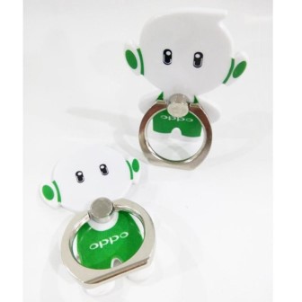 [ Isi 3pcs ] Ring Hp Stand Holder Karakter Maskot Oppo Vivo