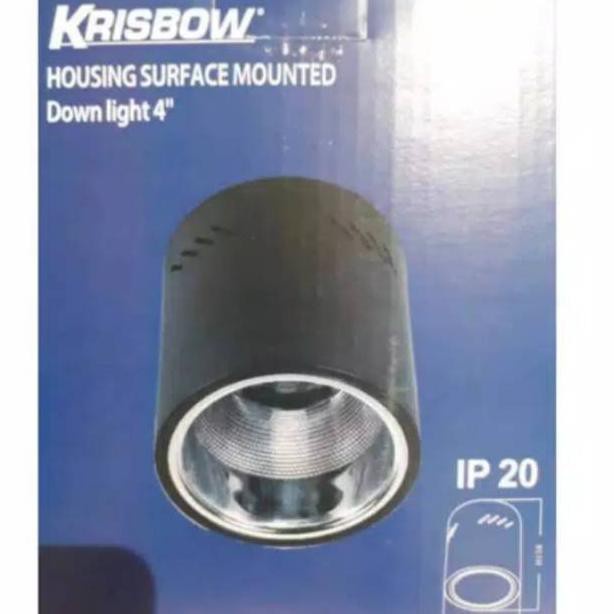 Ace Hardware Housing Lampu Kanopi Downlight Gantung Krisbow/Tempat Lampu Plavon