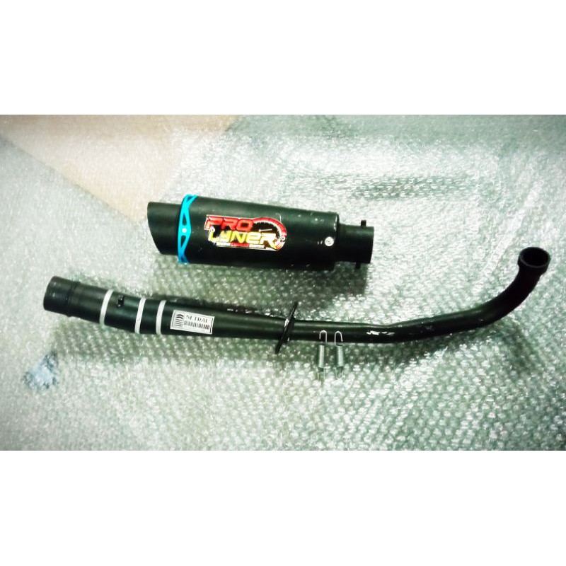 knalpot pro liner motor bebek racing