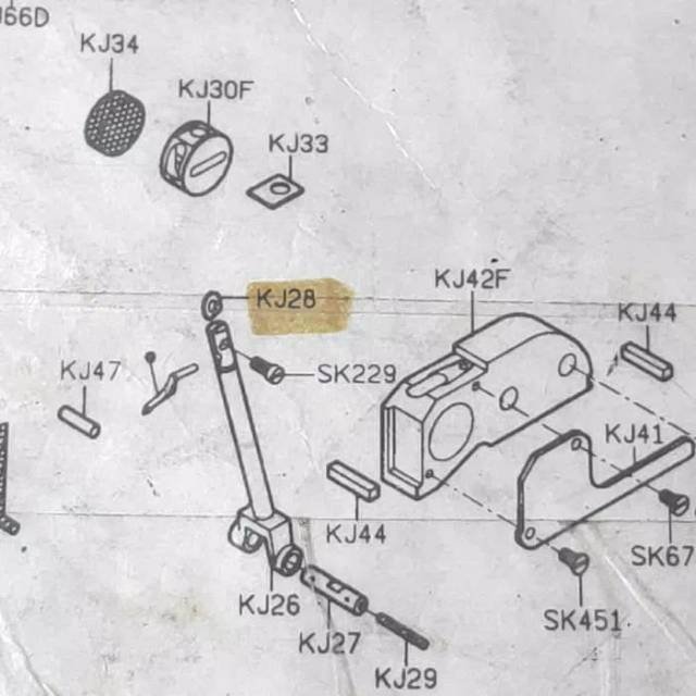 KJ26 + KJ30F + KJ28 + SK229 Mesin jahit Obras 747 / 700F