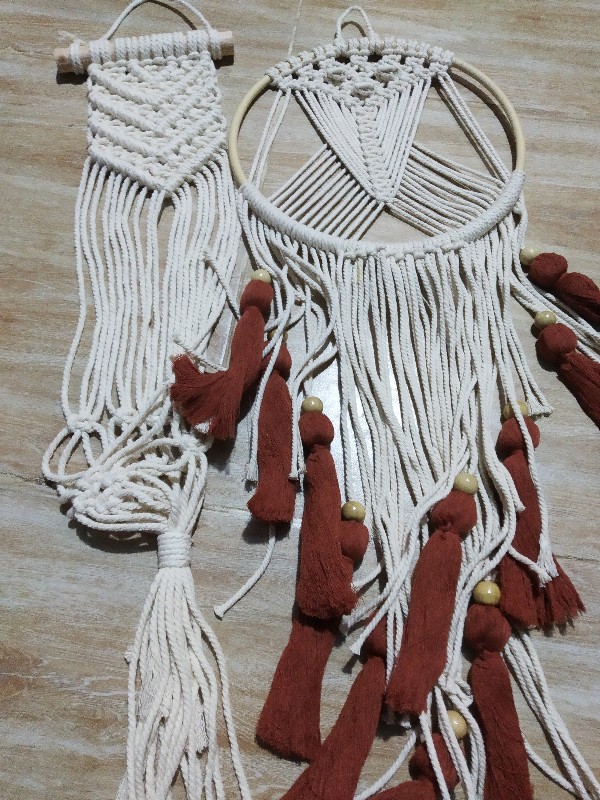 Macrame / Plants Hunger /wall Hinging /gantungan Pot / Wall Decor /hiasan Dinding