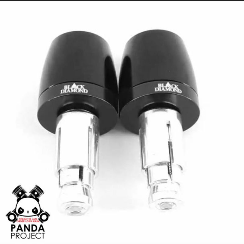 Jalu Stang Bandul Bar End Nmax,Ninja,Xmax,Aerox,Pcx,Adv,Aerox,CBR,Lexi,Vario,Gsx Origanal Black Diamond