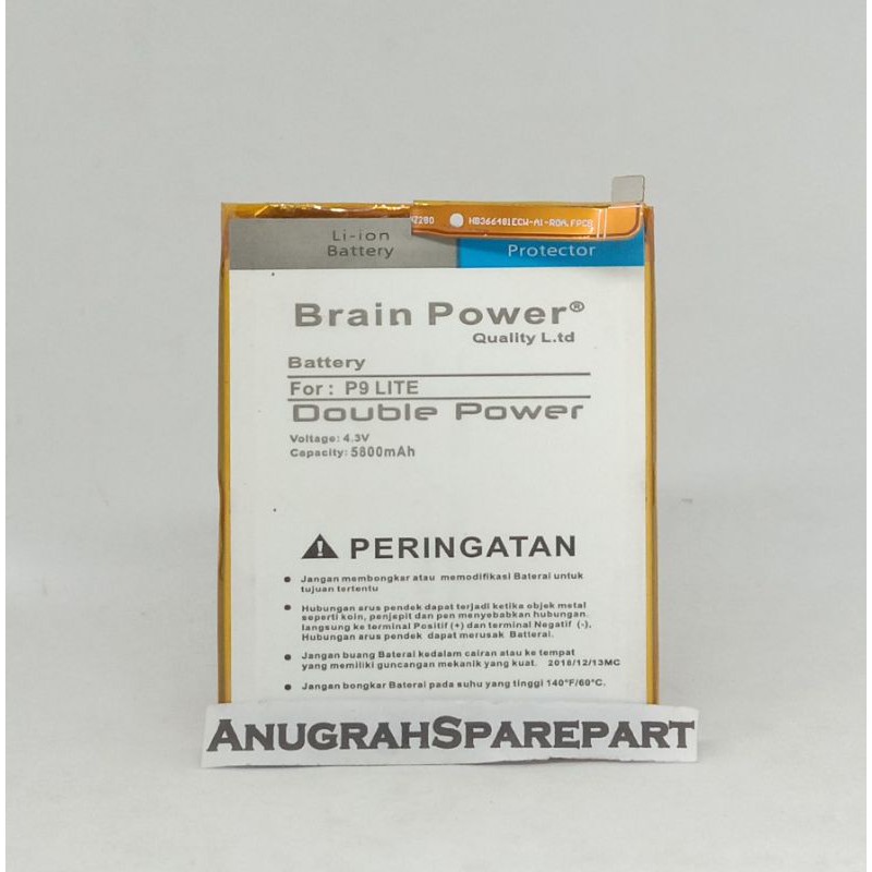 BATRE BATERAI HUAWEI P9 LITE BATTERY DOUBLE POWER ORIGINAL NEW