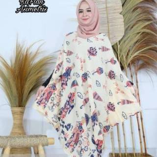 KAFTAN Batik ASIMETRIS Dress Batik MOTIF Cantik ORI BY ...