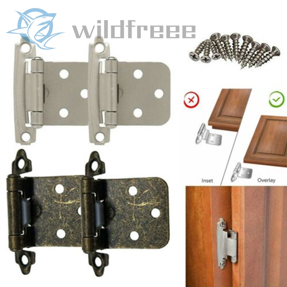 Wf 2 10 20 Pcs Self Closing Cupboard Cabinet Kitchen Door Hinges