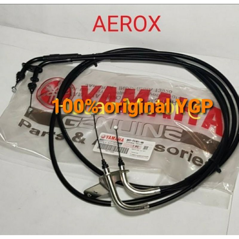 TALI KABEL GAS AEROX 155 ASLI ORI YAMAHA B65 F6301 00