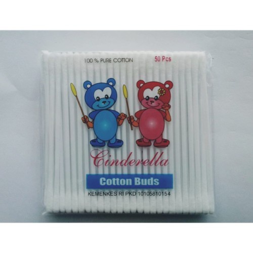 CINDERELLA COTTON BUDS BABY isi 50pc