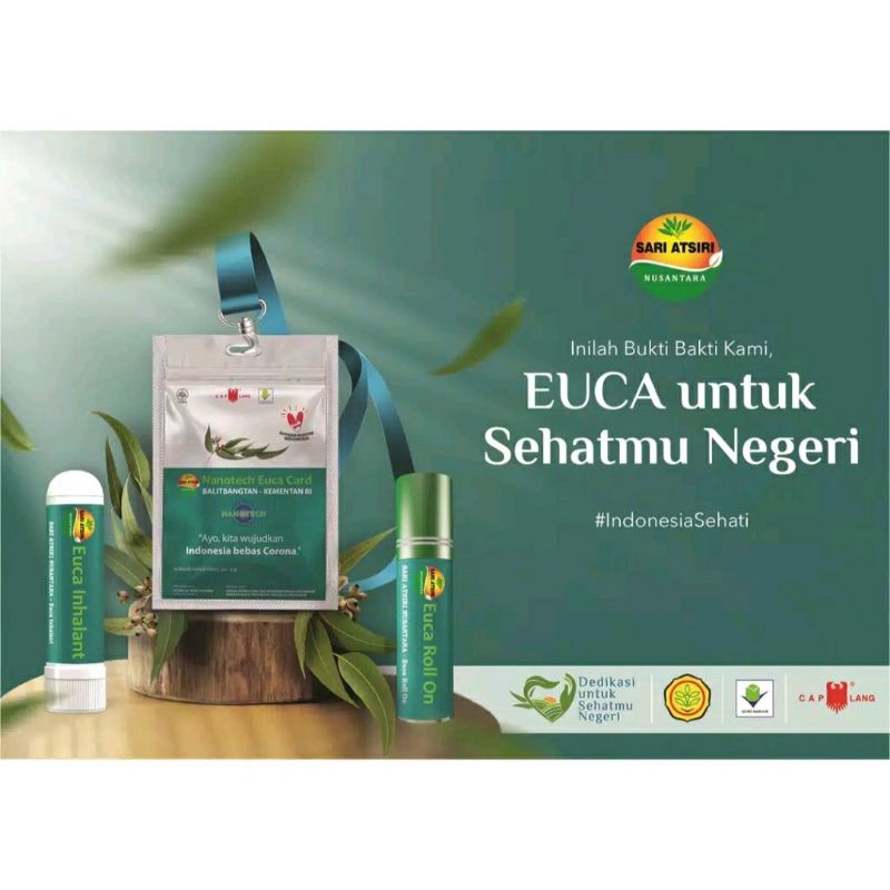 Cap Lang Euca Nanotech Card l Euca Roll On l Euca Inhalant