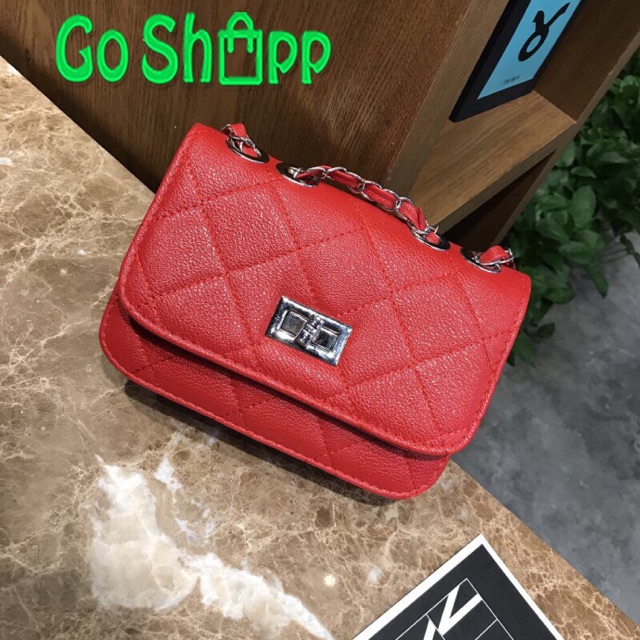 Tas Selempang Kulit Warna Premium - Tas Wanita Import Fashion Korea Kulit PU Warna [SL05]