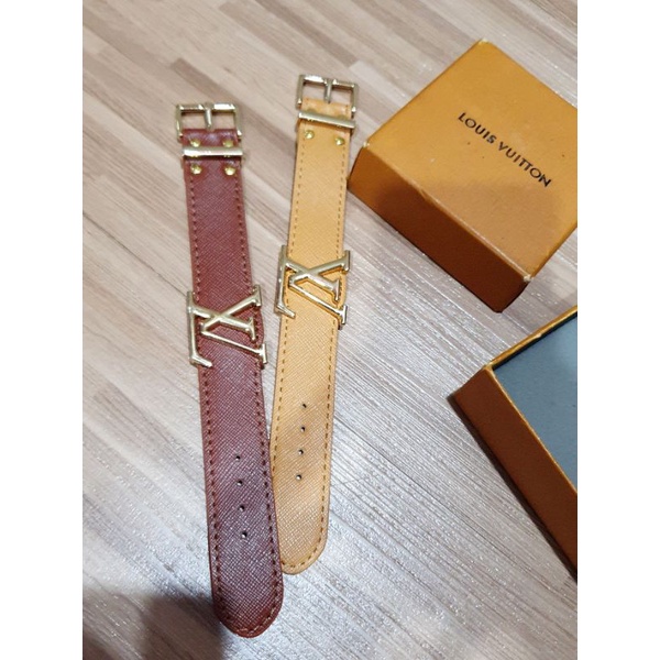 Gelang Kulit Premium Quality Gelang Kulit Epsom Branded band import anti karat 299