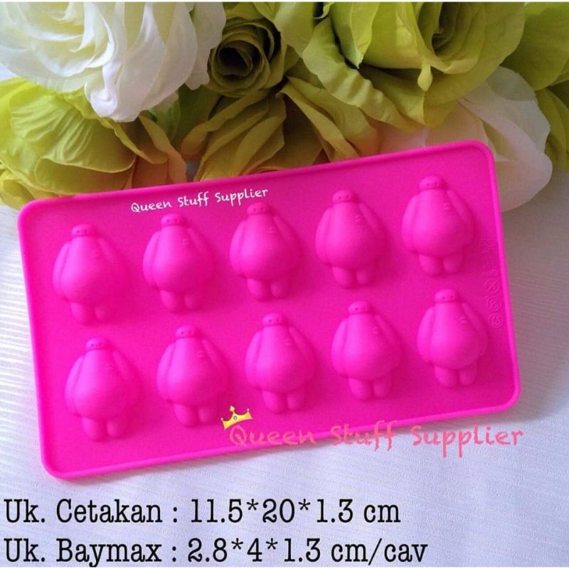 CETAKAN PUDING BAYMAX CETAKAN PUDING | CETAKAN COKLAT | CETAKAN KUE | CETAKAN MURAH | CETAKAN PUDING