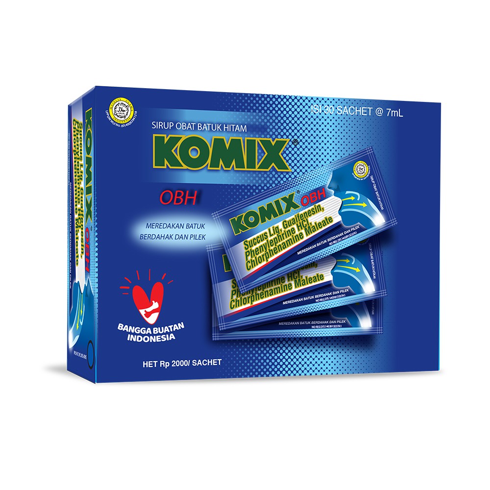 Komix OBH Box (30 Sachet) #Vitamin_Ku