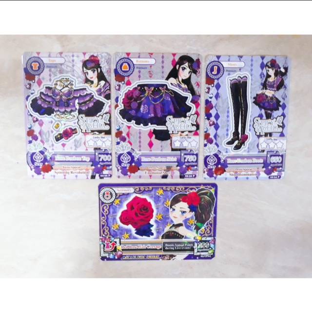 Kartu Aikatsu/Aikatsu Card~ "SPICY AGEHA" PREMIUM CARD SET