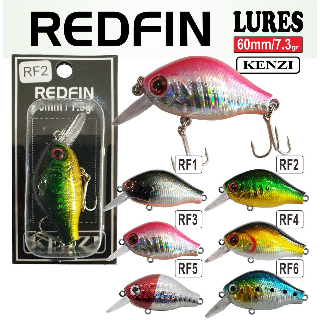 KENZI REDFIN LURES