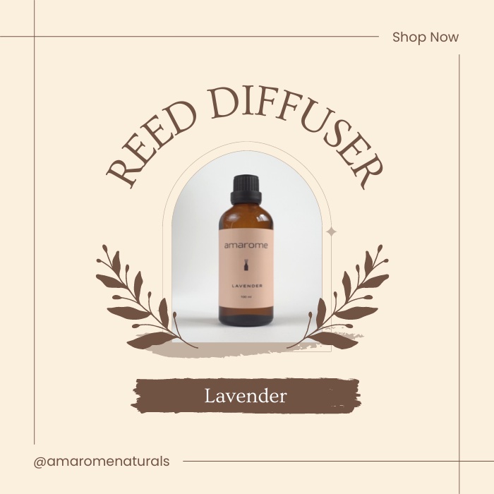 Amarome Reed Diffuser REFIL 100ml | Pengharum Ruangan | Pewangi Ruangan