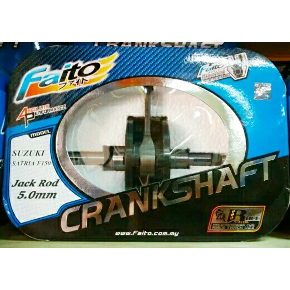 Kruk as Crankshaft Suzuki Satria FU Stroke Up 10mm Faito Racing Berkualitas